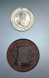 Konstytucyjne medale pamiątkowe, 1887 (metalowe)